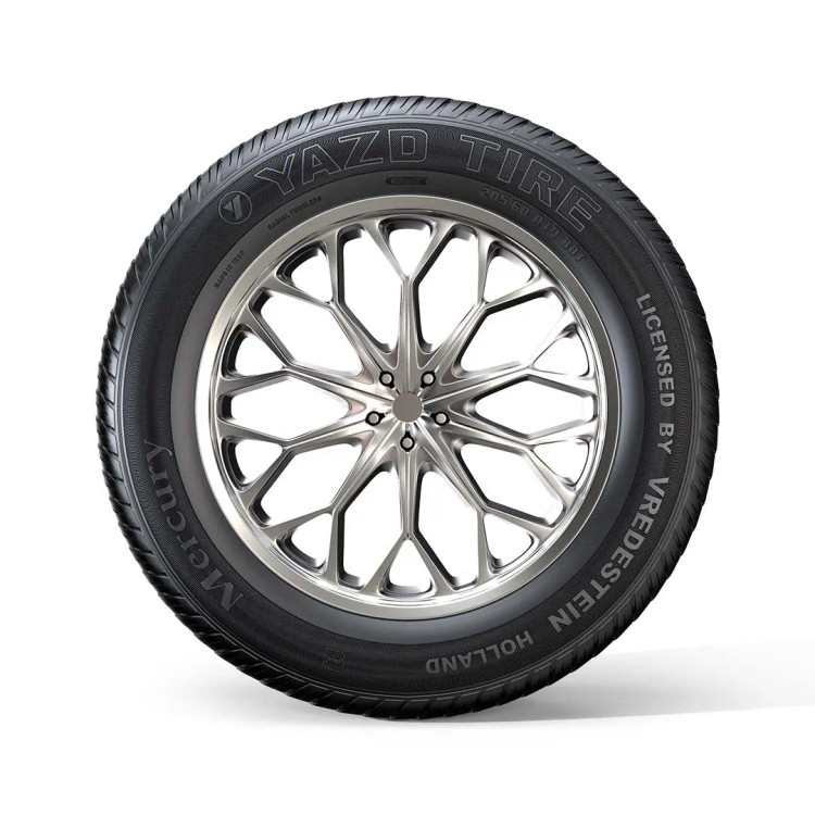 لاستیک یزد تایر Mercury سایز 205/60R14 تولید2025