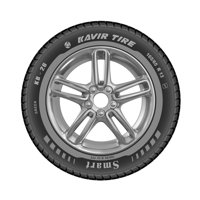 لاستیک کویر تایر KB26 سایز 165/65R13 تولید2025