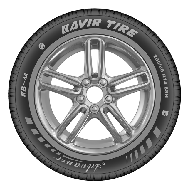 لاستیک کویر تایر KB44 سایز 205/60R14 تولید2025